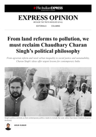 From land reforms to pollution, we must reclaim Chaudhary Charan Singh’s political philosophy
