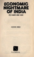 Economic Nightmare of India – Its Cause and Cure