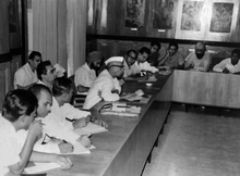 UP CM at a press conference, 17th April, 1967