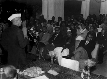 Charan Singh at a conference as UP CM, December 18, 1967
