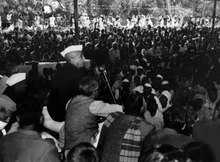 CCS at a public meeting in Etawah