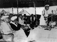 Charan Singh at the Kanpur Agricultural University, February 19, 1968
