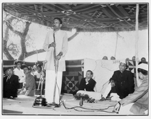 CCS at a rally, date and place unknown, 1970s.