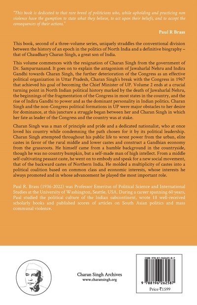 Charan Singh and Congress Politics, 1957-1967, Volume 2