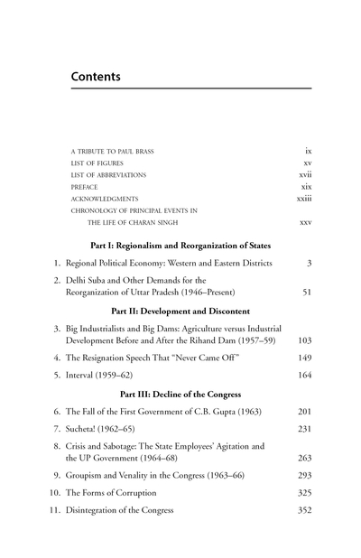 Charan Singh and Congress Politics, 1957-1967, Volume 2