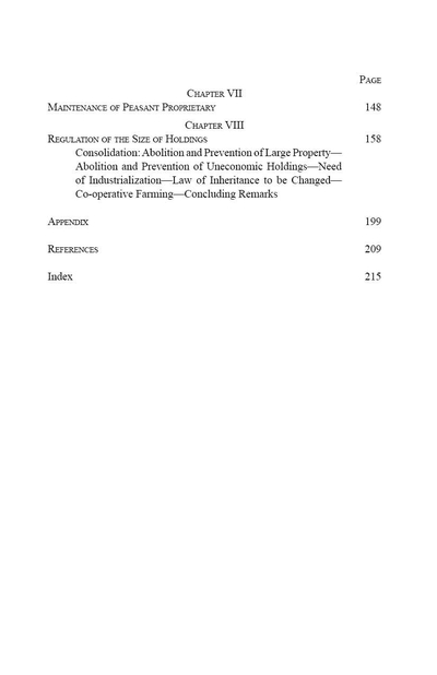 एबोलिशन ऑफ जमींदारी, टू अल्टरनेटिव्स