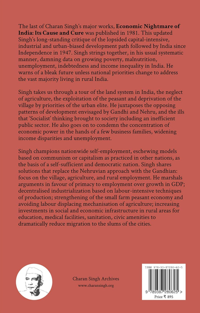 Economic Nightmare of India – Its Cause and Cure